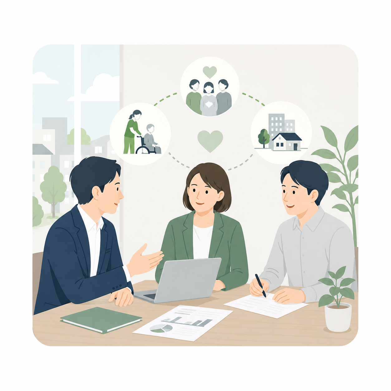 みくに合同会社の事業イメージ